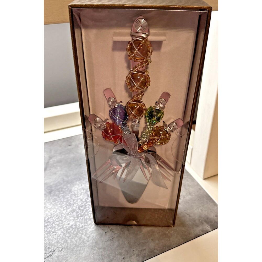 Wild Eye Designs Pie Server with Forks